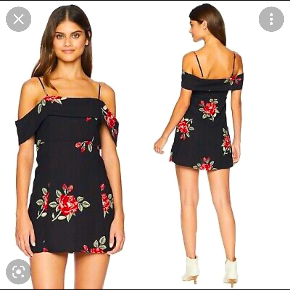 Amuse Society Rose Off the Shoulder Dress